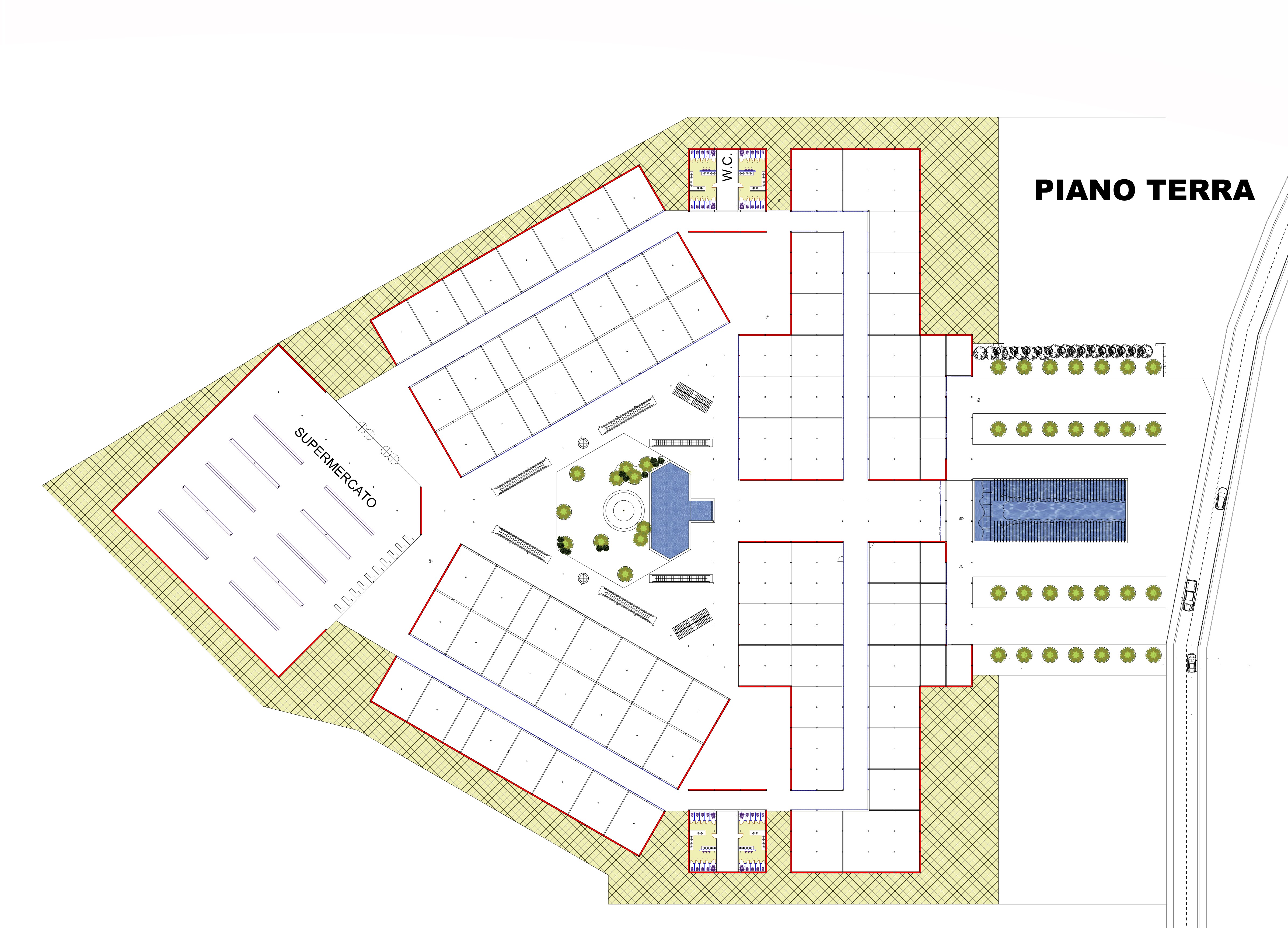 Progetto Di Un Centro Commerciale